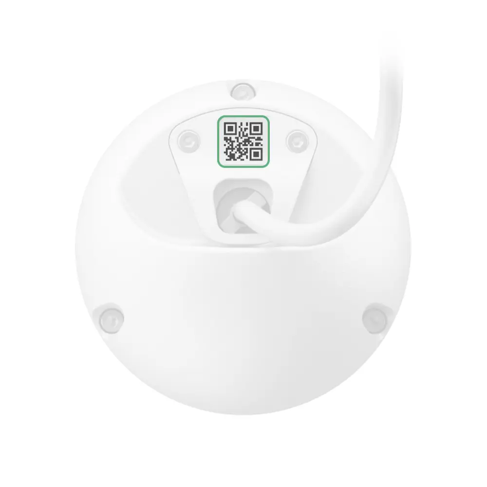 IP-видеокамера Ajax TurretCam 5МП (4мм) White - Фото 9